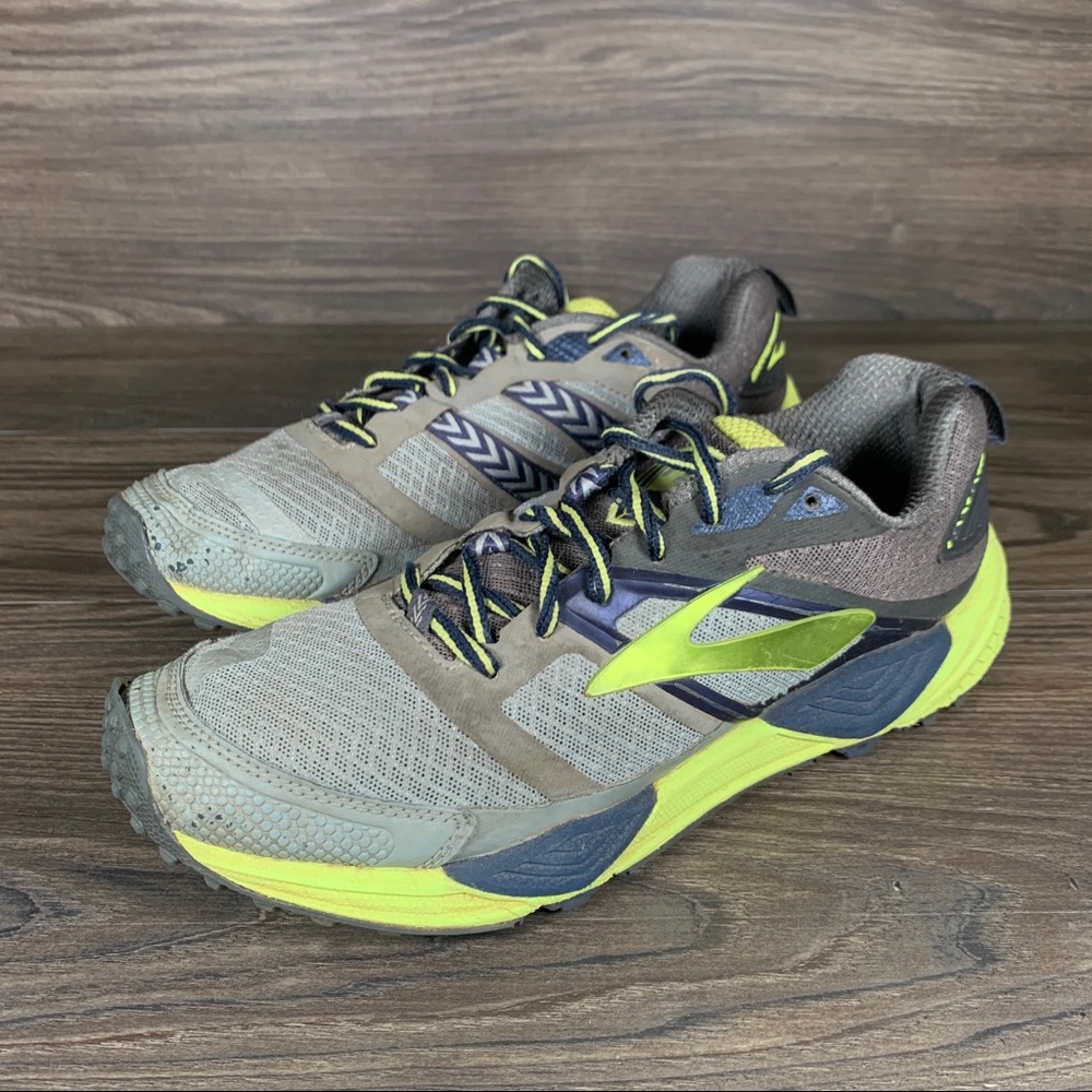 Brooks Cascadia 12 Trail Running Shoes Gray Black